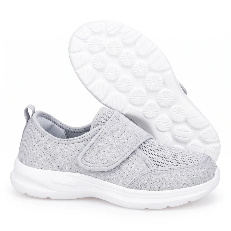 Men's Adjustable Wide-Fit Mesh Comfort Shoes