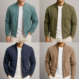 Men's Zip-Up Bomber Jacket