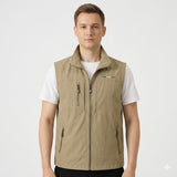 Men's Lightweight Zip Front Utility Vest
