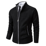 Men's Zip-Up Knit Hoodie