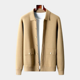 Men's Button Front Knit Cardigan