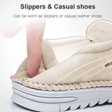 Men's Perforated Leather Slip-On Loafers