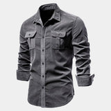 Men's Utility Button-Up Shirt