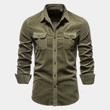 Men's Utility Button-Up Shirt