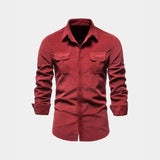 Men's Utility Button-Up Shirt