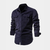 Men's Utility Button-Up Shirt