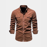 Men's Utility Button-Up Shirt