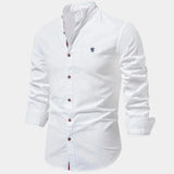 Men's Slim Fit Button-Up Shirt