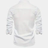 Men's Slim Fit Button-Up Shirt
