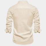 Men's Slim Fit Button-Up Shirt