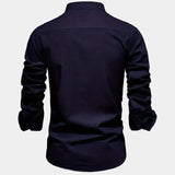 Men's Slim Fit Button-Up Shirt