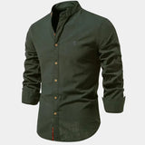 Men's Slim Fit Button-Up Shirt