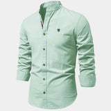 Men's Slim Fit Button-Up Shirt