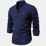 Men's Slim Fit Button-Up Shirt