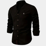 Men's Slim Fit Button-Up Shirt