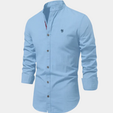 Men's Slim Fit Button-Up Shirt