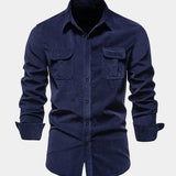 Men's Utility Button-Up Shirt