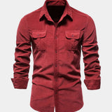 Men's Utility Button-Up Shirt