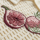 Men's Crochet Knit Resort Shirt