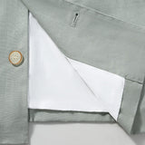 Men's Mandarin-Collar Button-Front Lightweight Jacket