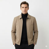 Men's Zip Front Casual Jacket