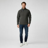 Men's Half Zip Fleece Pullover Sweater