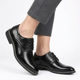Men's Leather Oxford Dress Shoes
