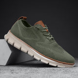 Men's Breathable Knit Walking Sneakers