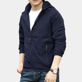 Men's Hooded Zip-Up Jacket