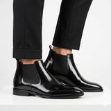 Men's Leather Chelsea Dress Boots