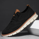 Men's Breathable Knit Casual Sneakers