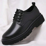 Men's Classic Leather Derby Shoes