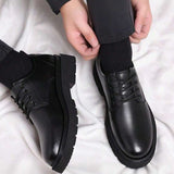 Men's Classic Leather Derby Shoes