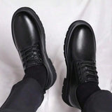 Men's Classic Leather Derby Shoes