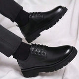 Men's Classic Leather Derby Shoes