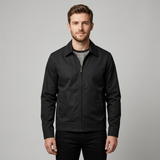 Men's Zip-Up Casual Jacket