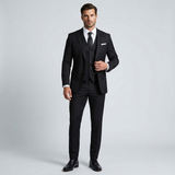 Men's Slim Fit Three Piece Business Suit