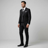 Men's Slim Fit Three Piece Business Suit