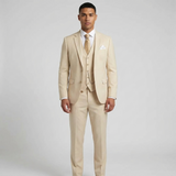 Men's Slim Fit Three Piece Business Suit