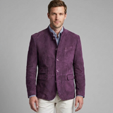 Men's Stand Collar Blazer