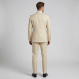Men's Slim Fit Three Piece Business Suit