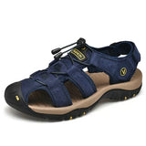 Men's Adjustable Outdoor Hiking Sandals, Rubber Sole