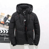 Men's Hooded Quilted Winter Puffer Jacket