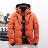 Men's Hooded Quilted Winter Puffer Jacket