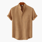 Men's V-Neck Shirt and Shorts Set