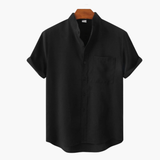 Men's V-Neck Shirt and Shorts Set