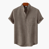 Men's V-Neck Shirt and Shorts Set