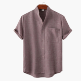 Men's V-Neck Shirt and Shorts Set