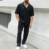 Men's Relaxed Shirt and Pants Set