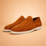 Men's Suede Slip On Loafers